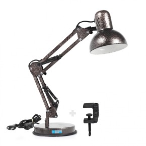 Лампа настільна Пантограф "Старе срібло" L-322 (ТМ LOGA ® Light) (6)