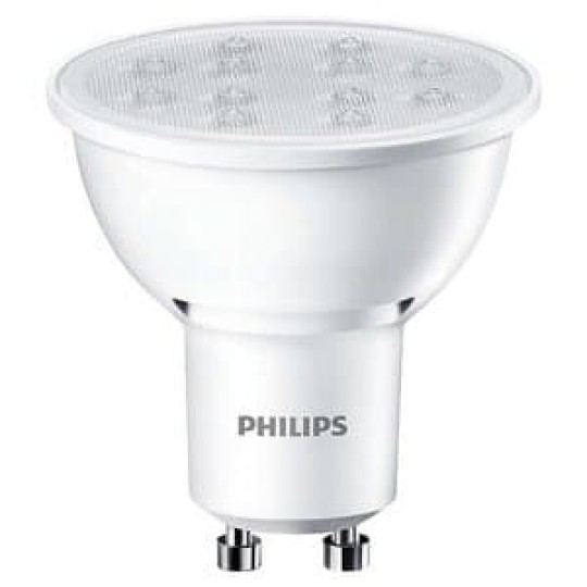 Лампа светодиодная Philips Essential LED 4.6-50W GU10 830 36D (929001218108)