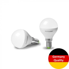 Лампа EUROLAMP LED ЕКО серія "D" G45 5W E14 4000K (50) LED-G45-05144(D)