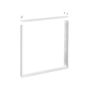 Рамка накладного монтажа для LED Panel 42 біла лед.акс DELUX