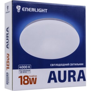 Светильник потолочный светодиодный ENERLIGHT AURA 18Вт 4000К (AURA18SMD80N)