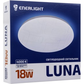 Светильник потолочный светодиодный ENERLIGHT LUNA 18Вт 4000К (LUNA18SMD80N)