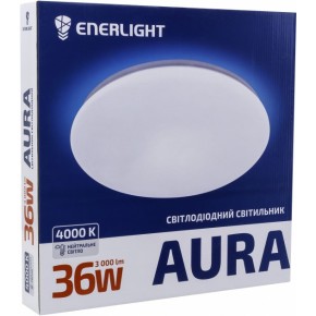 Светильник потолочный светодиодный ENERLIGHT AURA 36Вт 4000К (AURA36SMD80N)