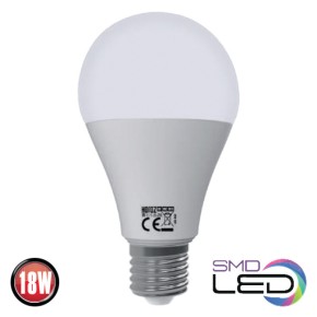 Лампа А60 SMD LED 18W E27 6400К 1600Lm 185° 175-250V Premier-18 (001-006-0018-010)