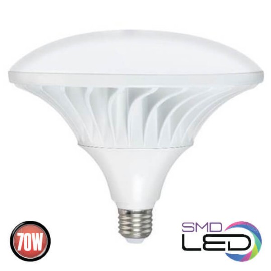 Лампа SMD LED 70W Е27 6400K 7000Lm 115° 175-250V UFO-PRO-70 (001-056-0070)