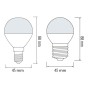 Лампа куля SMD LED 10W E27 6400К 1000Lm 200° 175-250V Elite-10