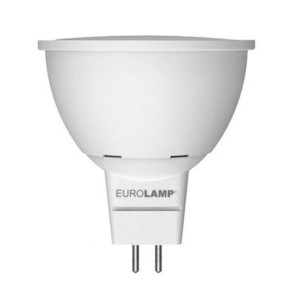 Лампа EUROLAMP LED ЕКО серия "D" SMD MR16 3W GU5.3 4000K (50) LED-SMD-03534(D)