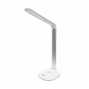 Настільна лампа RIGHT HAUSEN LED SHINE 9W біла+срібло (30шт) HN-245239