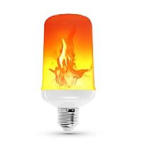 Лампа з ефектом вогню SMD Led 5W Е27 1500K 117lm 100-250V Fireflux