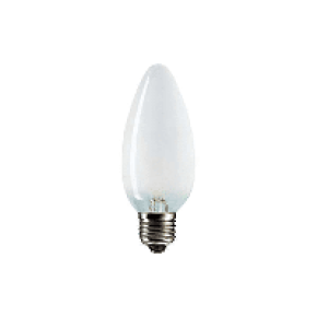 Лампа Philips B35 60W E27 свеча матовая (10018529)
