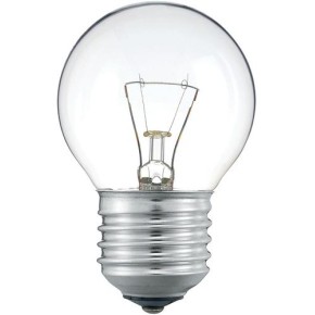 Лампа Philips Р45 40W E27 шар прозрачная (10018570)