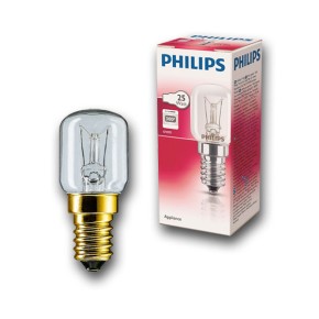 Лампа бытовая PHILIPS T25 25W Е14 OV 300*С жаростойкая