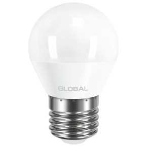 Лампа світлодіодна G45 F 6W 4100K 220V E27(1-GBL-242)