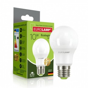Лампа EUROELECTRIC LED A60 10W E27 4000K (100) (LED-A60-10274(EE))