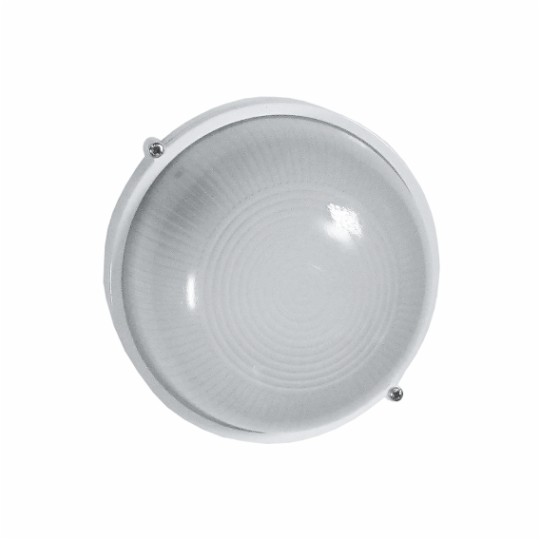 Світильник баннік LED-WPR- 5W aluminium 500Lm 6500 K IP44 круг (89160)