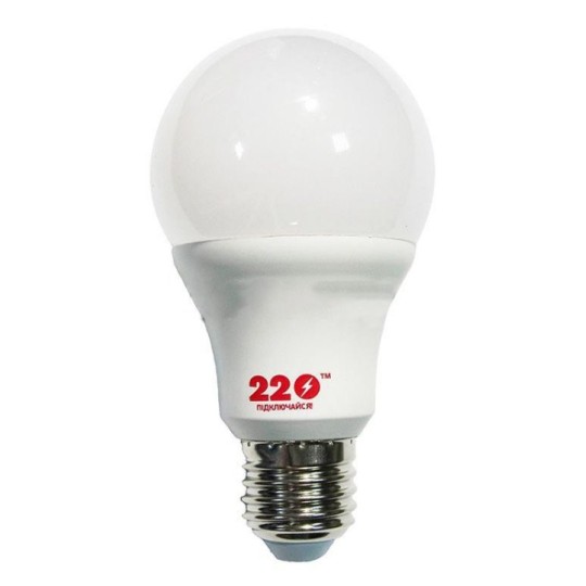 Лампа LED A65 12.0W 220В E27 3000К 220тм (89479)