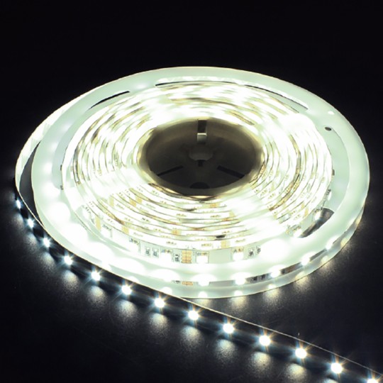 Світлодіодна стрічка LS606/SANAN LED-RL 60SMD(5050)/m 14,4W/m 12V 5m*8*0.22 mm білий (4952)