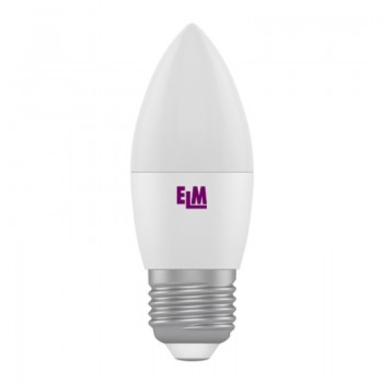 Лампа ELM Led свеча 5W PA10L E27 4000 (18-0071)