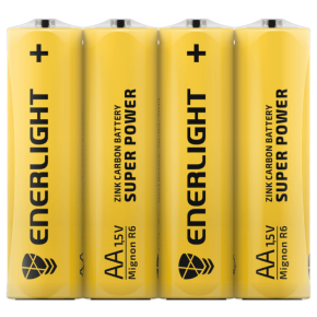 Батарейка ENERLIGHT Super Power AA FOL 4