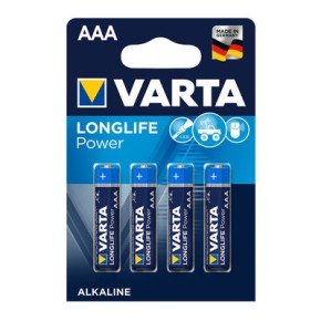 Батарейка VARTA HIGH ENERGY/LONGLIFE POWER AAA BLI 4 ALKALINE