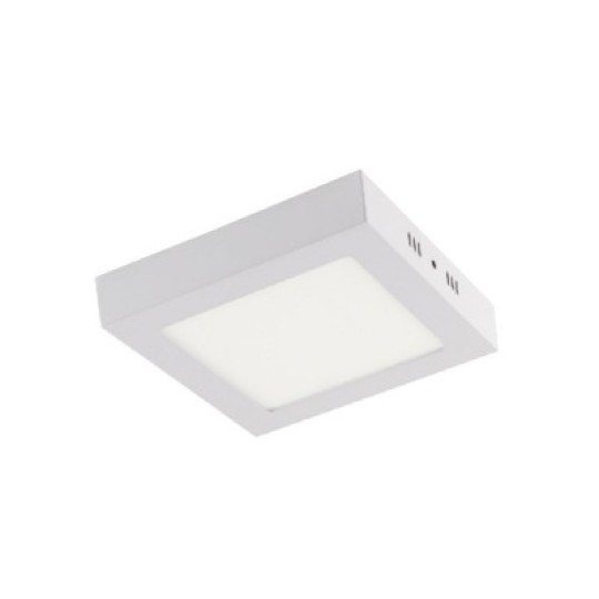 Светильник накладной квадрат SMD Led HL641L 12W 6000K белый 180*180 мм 840Lm / 1/20 Arina-12