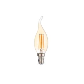Лампа LED филамент СВ, Е14, 5 Вт, 4000К, золотая, Z-Light ZL 13505144CFG