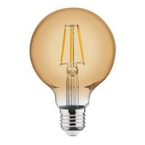 Лампа LED филамент слой 95мм, Е27, 8Вт, 2200К, золотая, Z-Light ZL 19508272FG