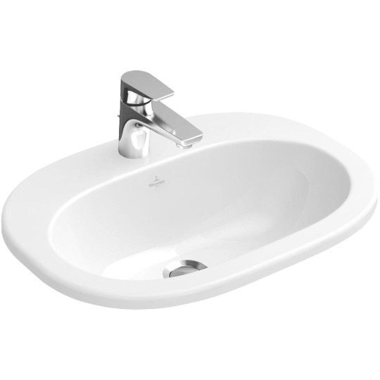 Умивальник VILLEROY & BOCH O.NOVO 56х40.5 см білий альпін (41615601)