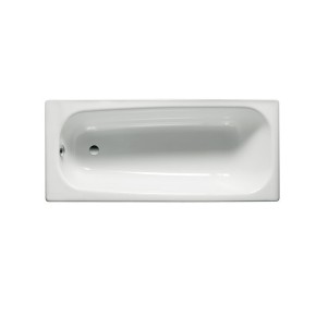 Комплект: CONTESA ванна 170*70см прямокутна, без ніжок + SIMPLEX сифон для ванни (A235860000+311537)
