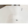 VILLEROY&BOCH OBERON 2.0 ванна 180*80 см, квариловая с ножками и сливом-переливом (UBQ180OBR2DV-01)