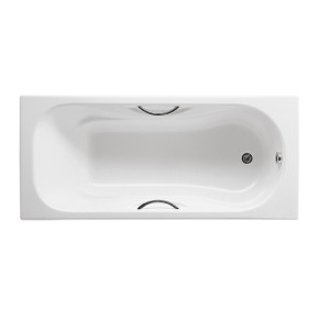 ROCA MALIBU ванна 150*75 см, с ручками, без ножек (A23157000R)