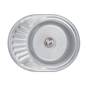 Кухонна мийка Lidz 6044 0,8 мм Decor (LIDZ6044DEC) (SD00027774)