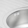 Кухонна мийка Lidz 7750 0,8 мм Satin (LIDZ7750SAT) (SD00027779)