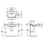 Умивальник ROCA MERIDIAN-N 65х46 см (A327241000)