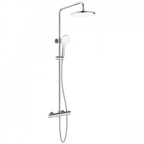 CENTRUM W система душова (змішувач-термостат для душу, верхній і ручний душ 3 режими, шланг) (Т-15510) (IMPRESE)