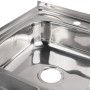 Кухонна мийка Lidz 6080-L 0,6 мм Polish (LIDZ6080LPOL06) (SD00040413)