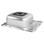 Кухонна мийка Lidz 5848 0,8 мм Micro Decor (LIDZ5848MDEC) (SD00040854)