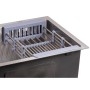 Кухонная мойка Lidz H5245 3.0/1.0 мм Brush (LIDZH5245BRU3010) (SD00041490)