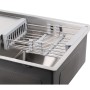 Кухонна мийка Lidz H7850 3.0/1.0 мм Brush (LIDZH7850BRU3010) (SD00041494)