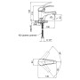Смеситель для раковины Lidz (CRM) Premiera 84001 (SD00041672)