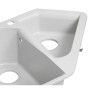 Кухонна мийка з додатковою чашею Lidz 1000x500/225 GRA-09 (LIDZGRA091000500225) (SD00044513)
