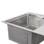 Набор 3 в 1 Lidz кухонная мойка H7851L 3.0/0.8 мм Brush + сушилка + дозатор для моющего средства (SD00045365)