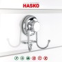 Крючок двойной "HASKO" HA-73116-CHR-BOX