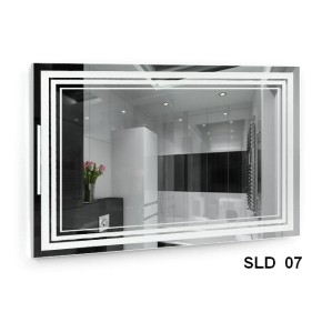 Зеркало SLD-07 (700 * 600) + светодиодная подсветка