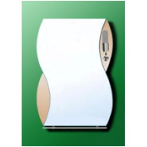 Зеркало MixMax 26 с полочкой и светильником (800x600)