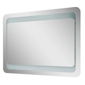 Зеркало Элит LED 1 (700х700мм), сенсорная кнопка, пластиковый корпус