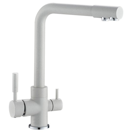 Змішувач для кухні та фільтра питної води Zegor (білий) SAF18-A092KW