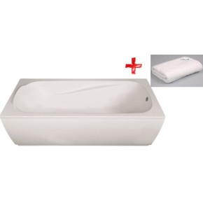 Комплект: FIESTA ванна 170*70 см без ножек + полотенце махровое Volle (TS-1770435+подарок)