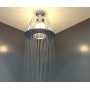 Axor Lamp Shower душ верхній з лампою (шліфований нікель) (26031000 (brushed nickel))