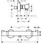 ECOSTAT Comfort термостат для душу (13116000)